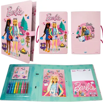 ODS Sada cestovních zápisníků Barbie Brave Explorers + příslušenství