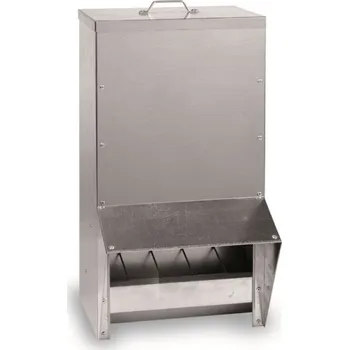 krmítko pro hospodářská zvířata Kovové násypné krmítko BORDEAUX G - 40 L - GAUN 30095