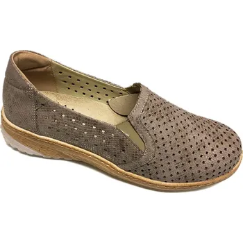 Dámská zdravotní obuv Dámské mokasíny De-plus DE-AX-1908, béžovo zlaté 40