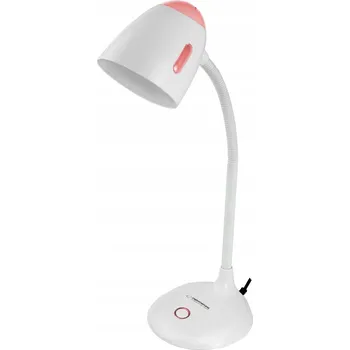 Lampička STOLNÍ LAMPA NOČNÍ NA STŮL LED ŽÁROVKA E27 12W MODERNÍ ČERVENÁ