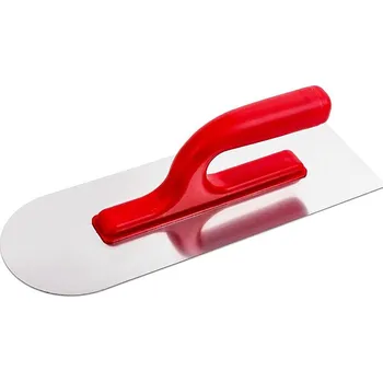 Zednické hladítko Hladítko nerez špice kulatá hladké 32x11cm