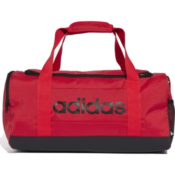 Sportovní taška Taška ADIDAS Linear Duffel Bag S Red červená