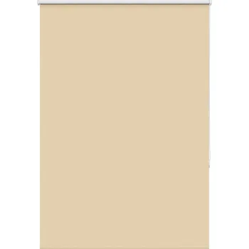 Stavební výplň vidaXL Roleta zatemňovací šířka látky 85,7 cm polyester [4011750] Barva: Béžová