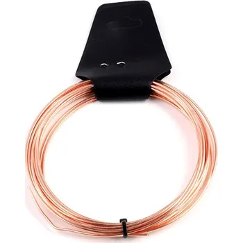 Korálek Měděný nelakovaný drát 0,8mm (5m)