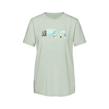 Dámské tričko Mammut Mountain T-Shirt Women 3308m 1288 silver sage zelená L