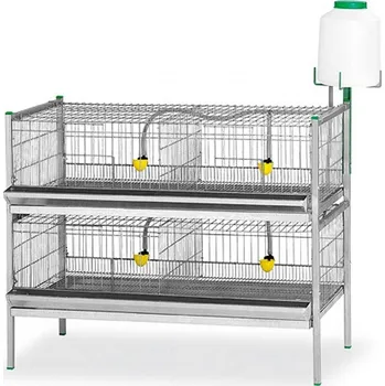 Klec pro křepelky - 2 patrová