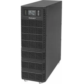 Záložní zdroj Záložní zdroj UPS Qoltec 52284 | 10kVA | 10000W | Účiník 1,0 | LCD | EPO | USB | On-line