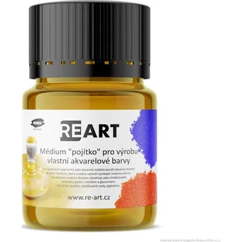 Speciální výtvarná barva Kremer Pigmente Médium "pojítko" pro výrobu vlastní akvarelové barvy Velikost balení: 100 ml