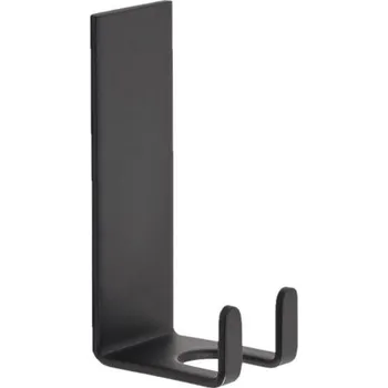 Držák na ručník Gedy THOR samolepící háček, černá mat