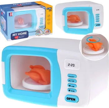 Dětský spotřebič Mikrovlnná trouba My Home Modro-bílá