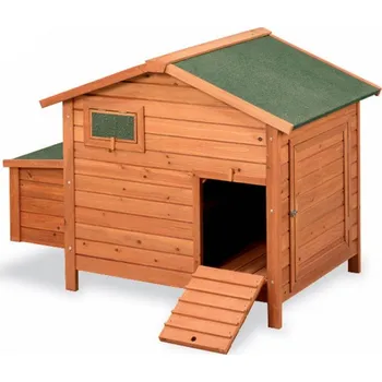 kurník Dřevěný kurník a husník MOSKVA MINI, 1115x900x990 mm