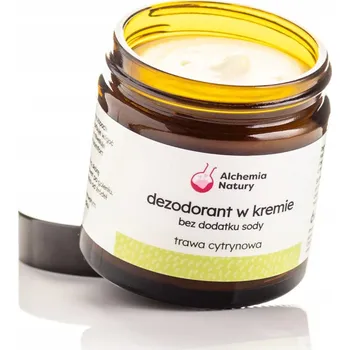 Deodorant v krému bez přídavku sody Tráva Citronová Alchemia Natury 60 ml