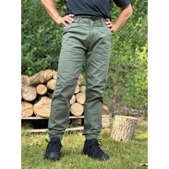 Pánské džíny Kalhoty Nolan Vintage Industries olive 38"