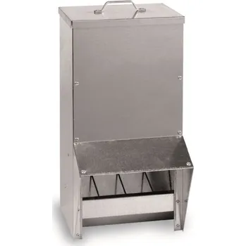 krmítko pro hospodářská zvířata Kovové násypné krmítko BORDEAUX M - 20 L - GAUN 30090