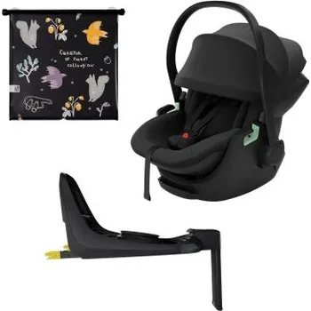 Autosedačka Thule Výhodný set Základna Alfi + Autosedačka Maple + Sluneční clona - Black