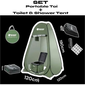 Stan Souprava- přenosný záchod malý + stan s přepravní taškou