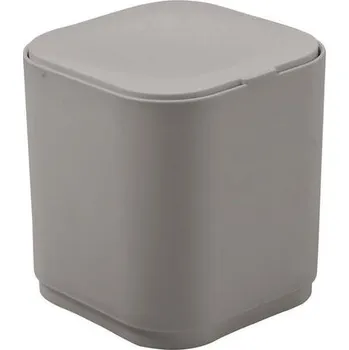 Odpadkový koš Gedy SEVENTY stolní odpadkový koš výklopný, plast ABS, béžová