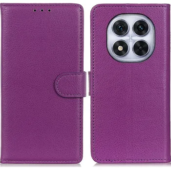 Pouzdro na mobilní telefon Litchie knížkové pouzdro na Xiaomi Redmi Note 14 Pro - fialové