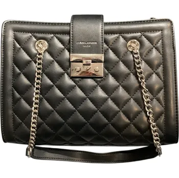 Kabelka David Jones střední prošívaná kabelka černá GN-21113 black