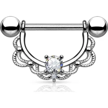 Piercing Šperky4U Ozdobný piercing do bradavky - BR01025