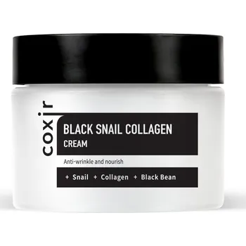 Coxir Black Snail Collagen krém se šnečím mucinem a kolagenem 50 ml