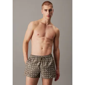 Pánské plavky Pánské plavky Calvin Klein KM0KM01172 M Olivová