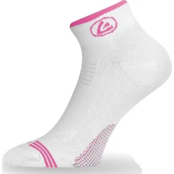 Pánské ponožky Lasting ABD 048 Funkční sportovní ponožky bílá 25/26