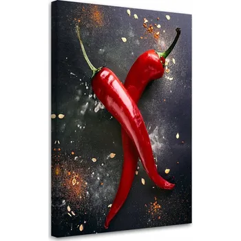 Obraz Obraz na plátně , Papričky Food Kitchen 80x120