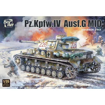 Plastikový model Pz.Kpfw. IV Ausf. G MID "Kharkov 1943" - Border Model BT-033