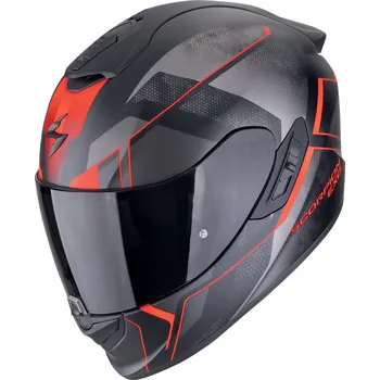 Motodoplněk SCORPION přilba EXO-1400 EVO II AIR Intensio matt black/red - 2XL