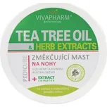 Vivaco Změkčující mast na nohy s Tea Tree Olejem 100 ml