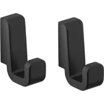 Gedy SAMOA háček, balení 2 ks, černá mat