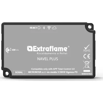 Kotel La Nordica WIFI modul EXTRAFLAME - Šedý štítek