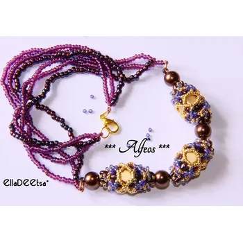 Korálek Náhrdelník Alfeos č.711 - stavebnice