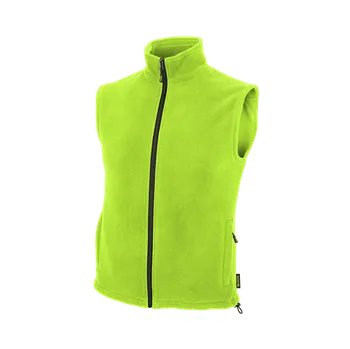 Pánská móda Fleecová vesta HI-VIS, M
