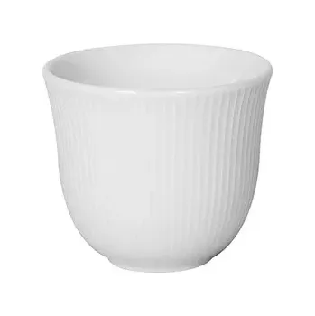 Loveramics Brewers - 250ml Embossed Tasting Cup - White