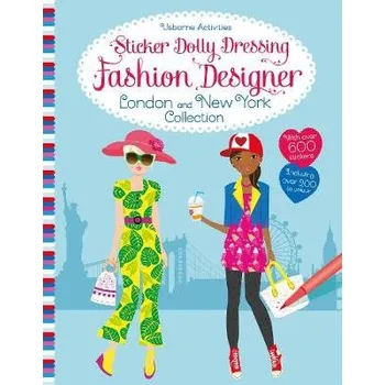 Umění Sticker Dolly Dressing Fashion Designer London and New York Collection - Watt, Fiona
