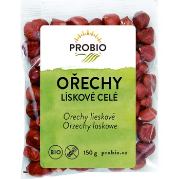 lískové ořechy celé PROBIO 150g exp. 05/25