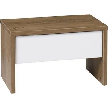 Noční stolek Maridex Noční stolek Latika Zvolte barevné provedení: dub riviera, bílá lesk