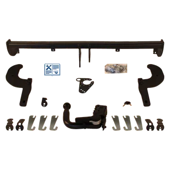Tažné zařízení GDW tažné zařízení Odnímatelné včetně TowTec elektropřípojky 7pólové univerzální - MITSUBISHI ASX