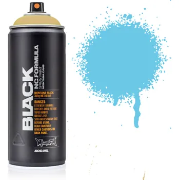 Barva ve spreji Montana Cans Montana black baby blue 600ml