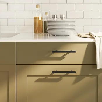 Nábytkové kování vidaXL Nábytkové úchytky 10 ks 96 mm nerezová ocel [155357] Barva: Černá