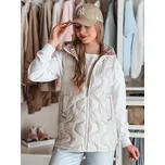 Světle šedá dámská prošívaná vesta VESOLITA TY4882 Velikost: M