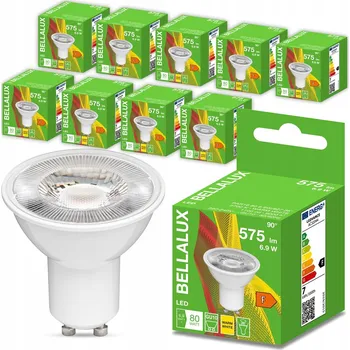 Žárovka Sada 10x LED žárovka GU10 6,9W = 80W 575lm 2700K