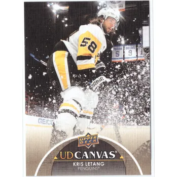 Sběratelská karetní hra 2021-22 Upper Deck Series 1 KRIS LETANG UD Canvas