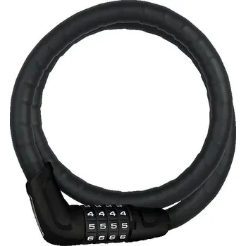 Zámek na kolo ABUS 6615C/85/15 black SCMU Tresorflex