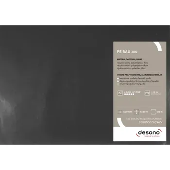 dřevěná podlaha Vivendi Home Parozábrana pod podlahu PE BAU 200 | Desono | 100 m2