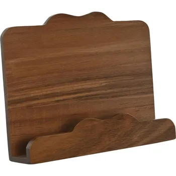 Set školních potřeb Stojánek na knihy Home ESPRIT Akátové dřevo Přírodní (25 x 19 x 5 cm)