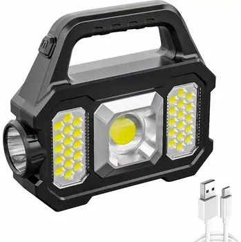 Pracovní světlo Kaxl Aku svítilna s powerbankou solární baterka