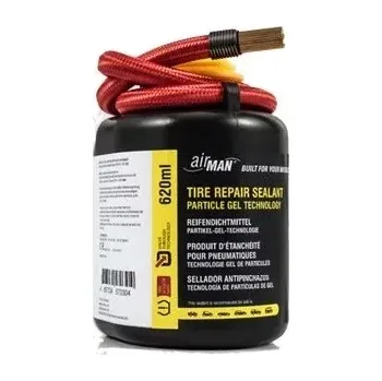 Sada na opravu pneumatiky Náhradní náplň AirMan pro sadu ResQ Max 620ml (Náhradní náplň Airman 620 ml pro sadu ResQ MAX – vhodná pro větší kola SUV a dodávek. Rychle utěsní defekt bez demontáže kola. Kompatibilní s kompresory Airman ResQ MAX. Snadná a čistá aplikace, ideální jako)